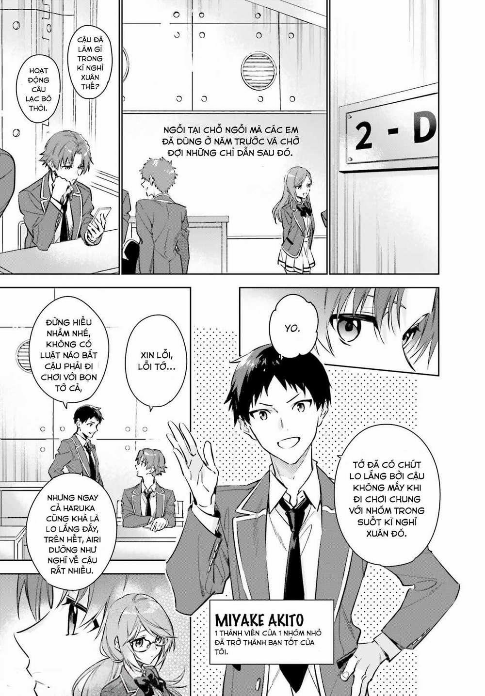 Chào Mừng Đến Với Lớp Học Đề Cao Thực Lực Năm 2 1 trang 8