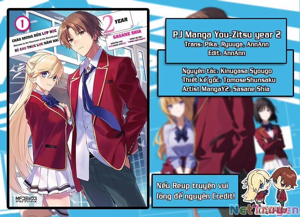 Chào Mừng Đến Với Lớp Học Đề Cao Thực Lực Năm 2 10 trang 0