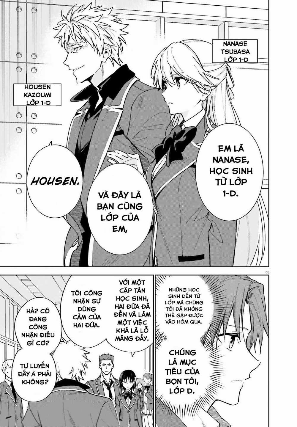 Chào Mừng Đến Với Lớp Học Đề Cao Thực Lực Năm 2 3 trang 4