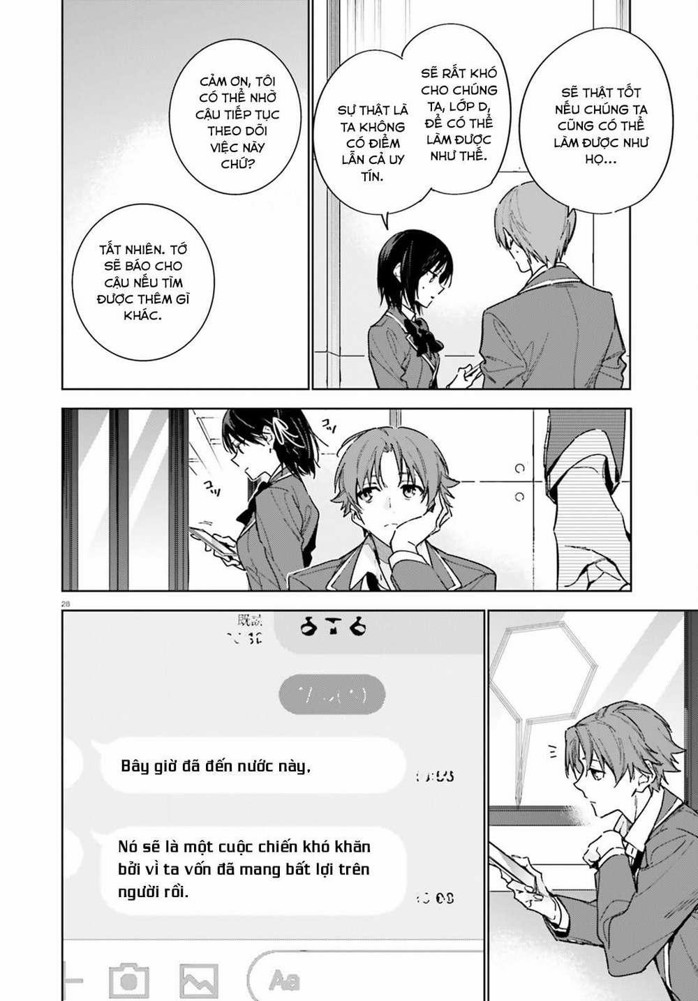 Chào Mừng Đến Với Lớp Học Đề Cao Thực Lực Năm 2 6 trang 27