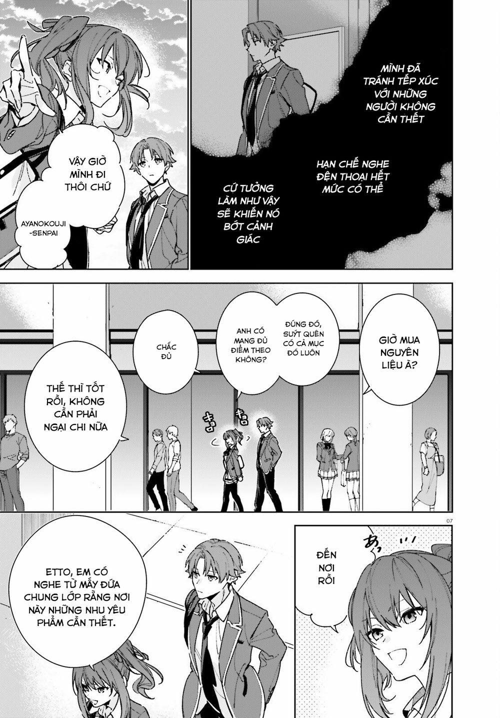 Chào Mừng Đến Với Lớp Học Đề Cao Thực Lực Năm 2 7 trang 4