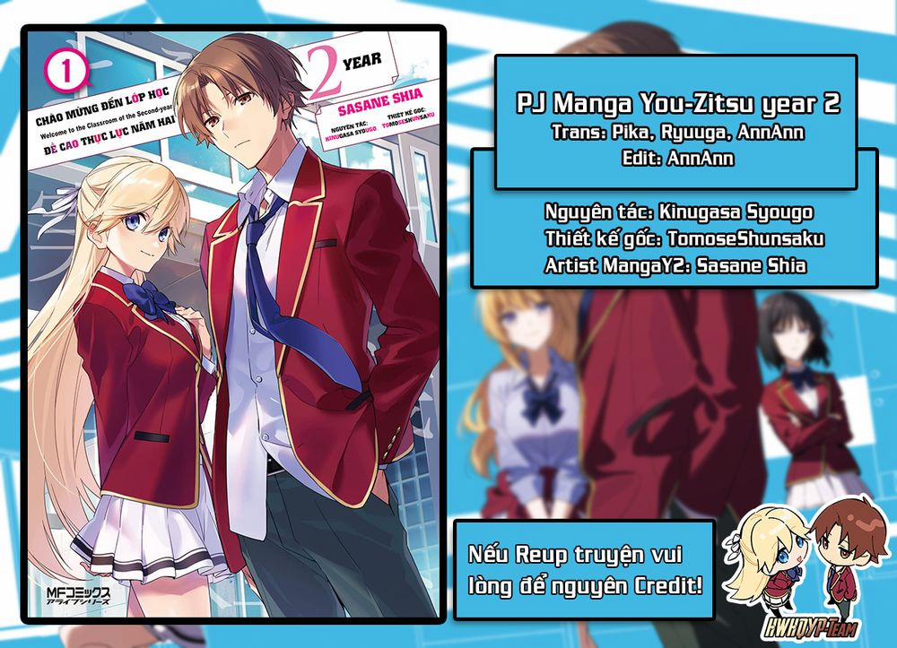 Chào Mừng Đến Với Lớp Học Đề Cao Thực Lực Năm 2 9 trang 0