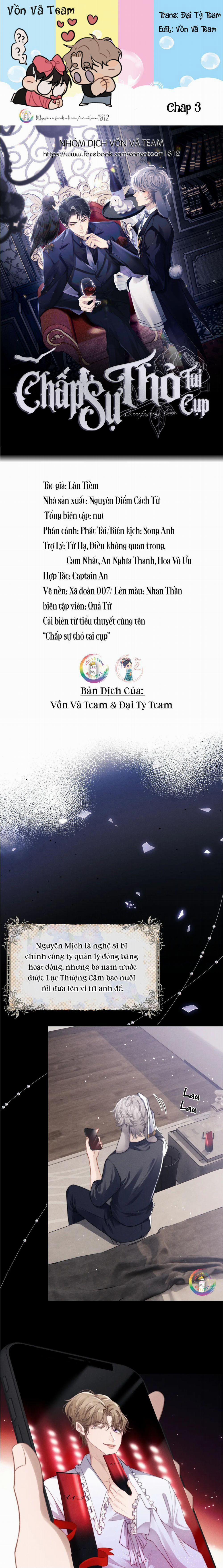 Chấp Sự Thỏ Tai Cụp 3 trang 0