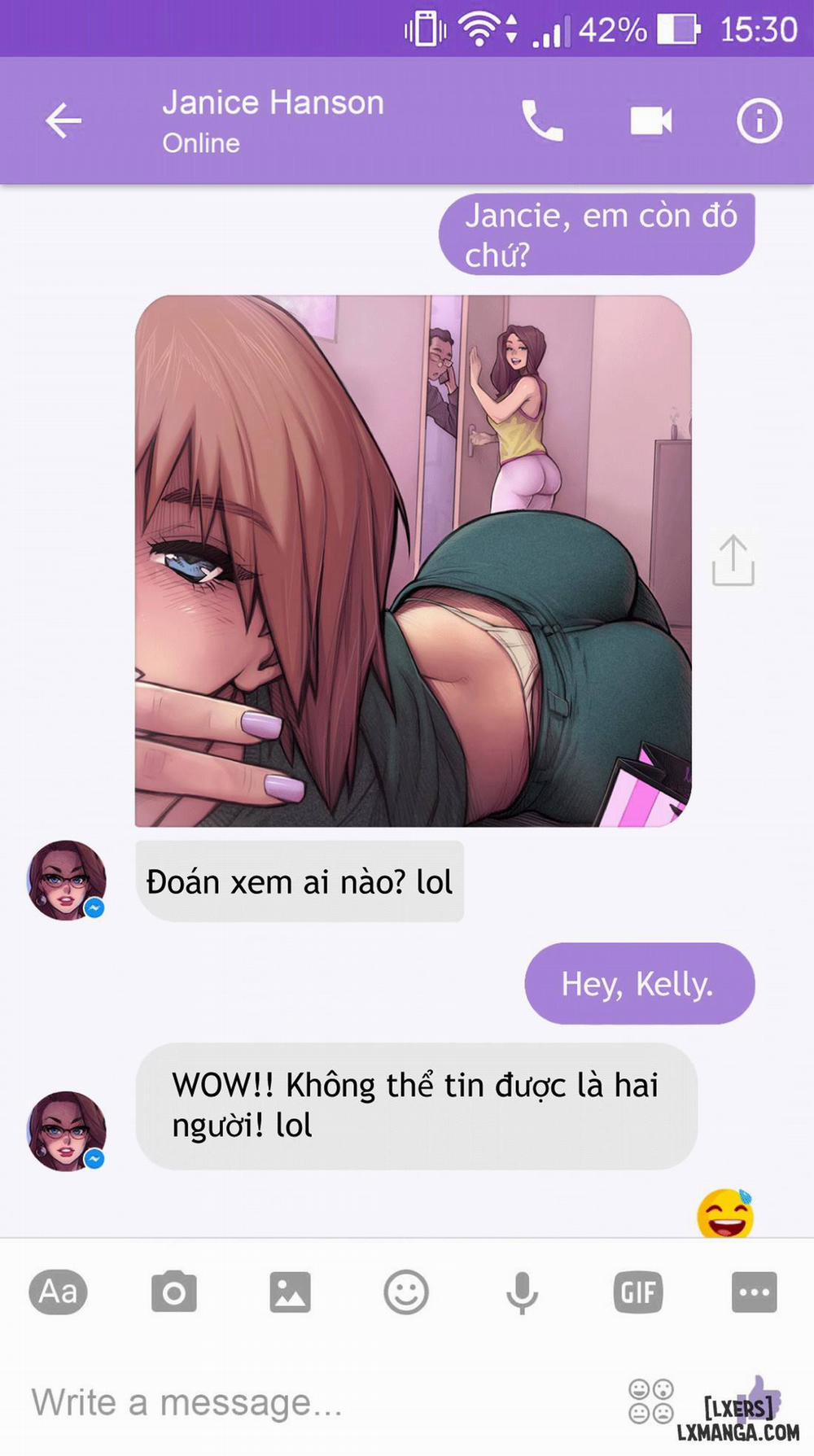 Chat With Janice Oneshot trang 17