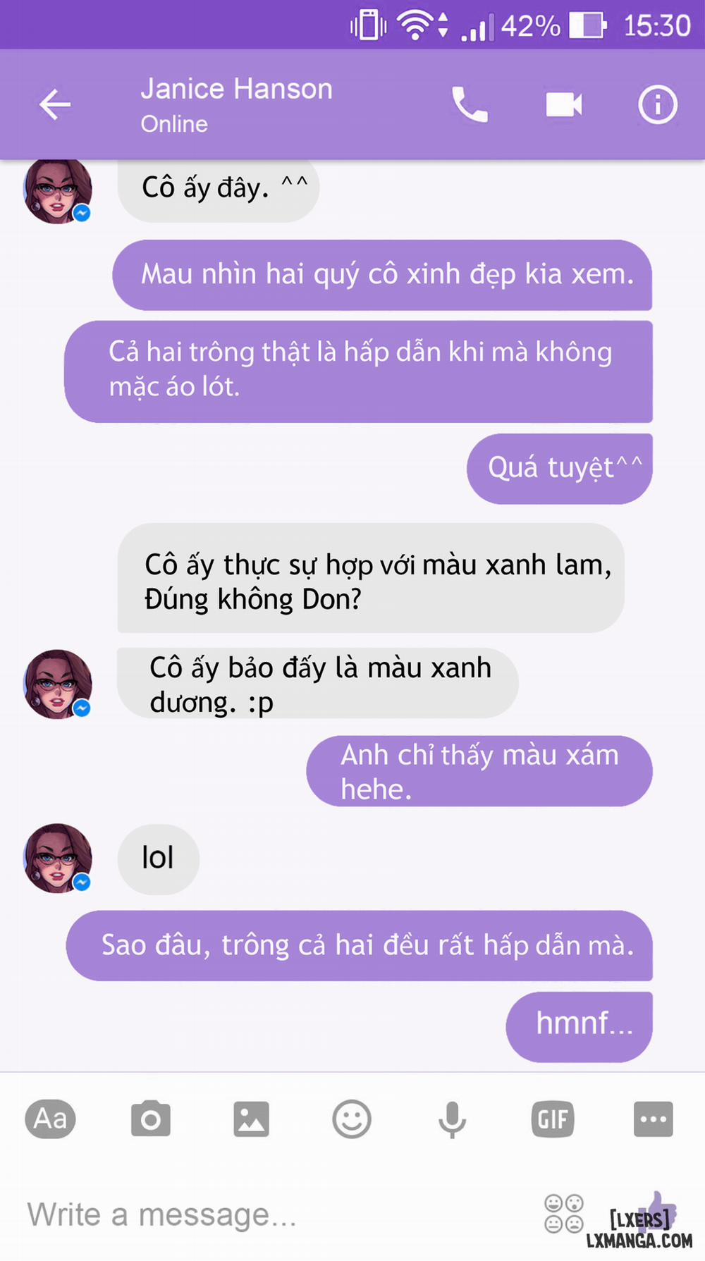 Chat With Janice Oneshot trang 25