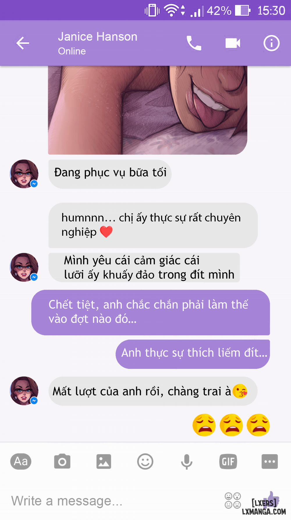 Chat With Janice Oneshot trang 33