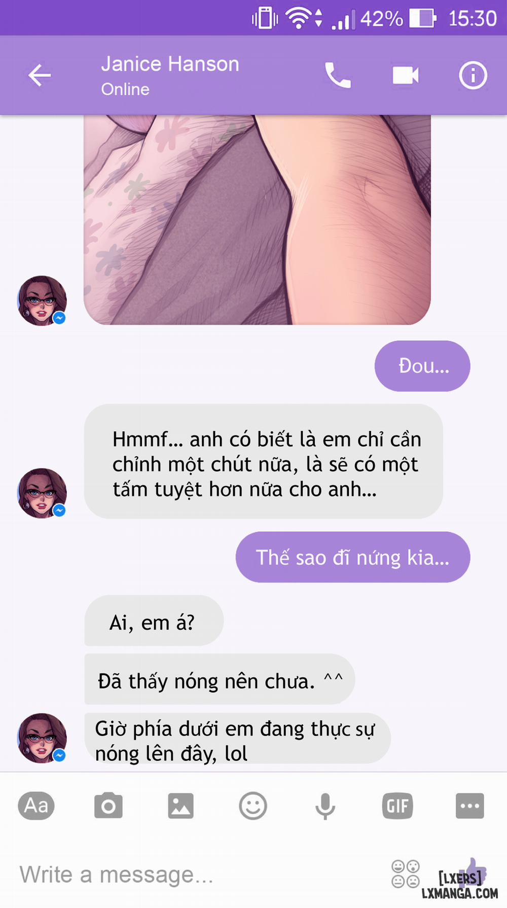 Chat With Janice Oneshot trang 9