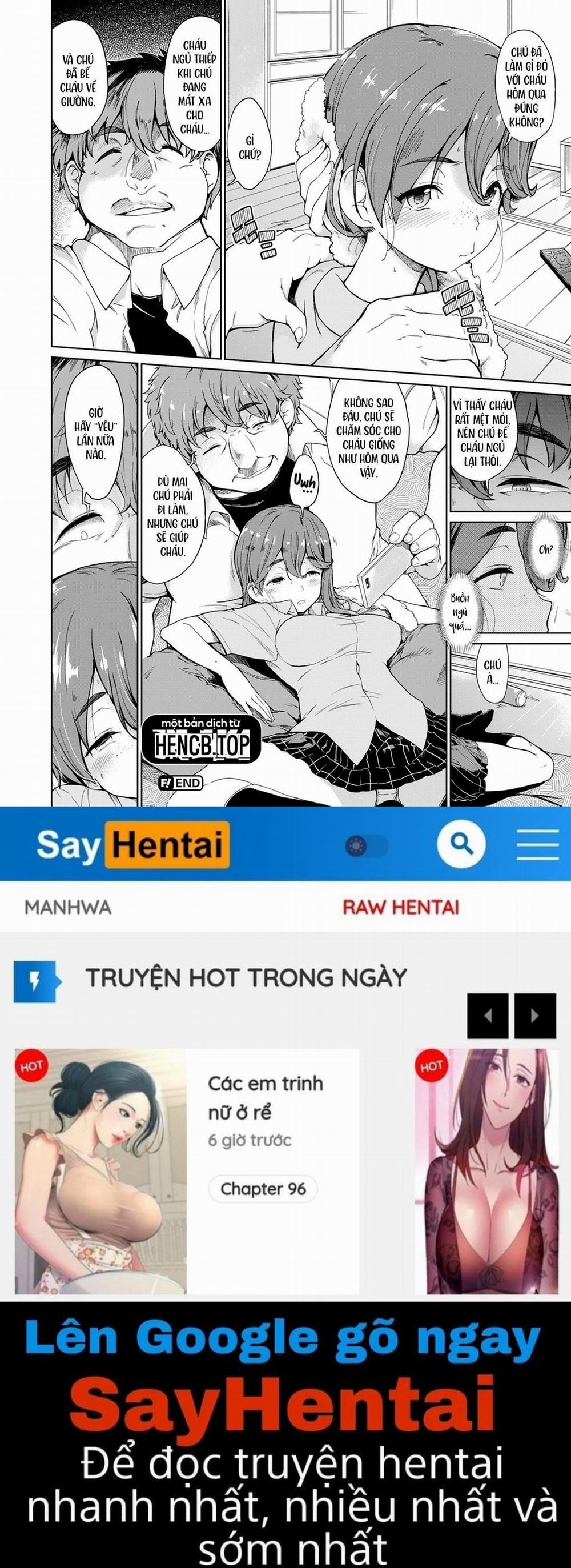 Cháu gái ghé nhà chú Oneshot trang 19