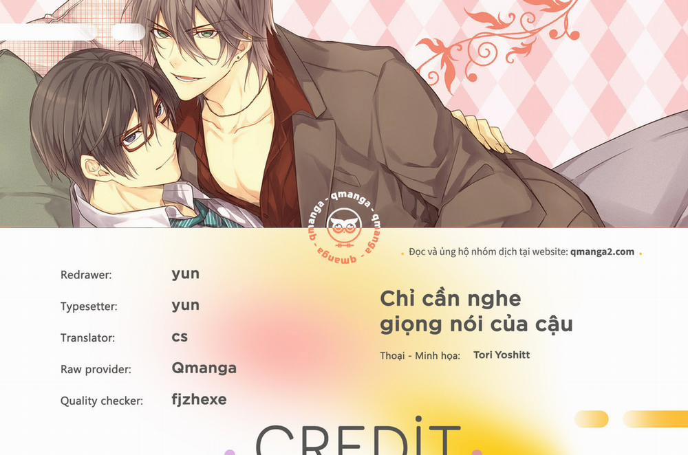 Chỉ Cần Nghe Giọng Nói Của Cậu 3.1 trang 0