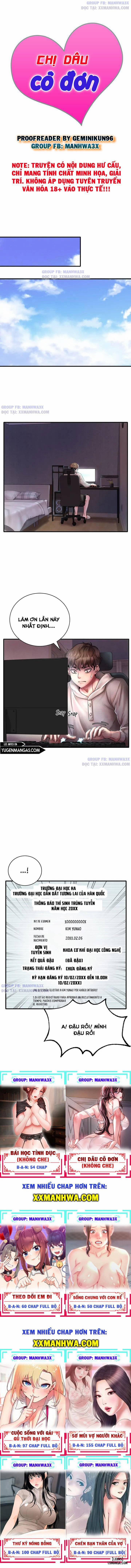 Chị dâu cô đơn (Không che) 1 trang 0