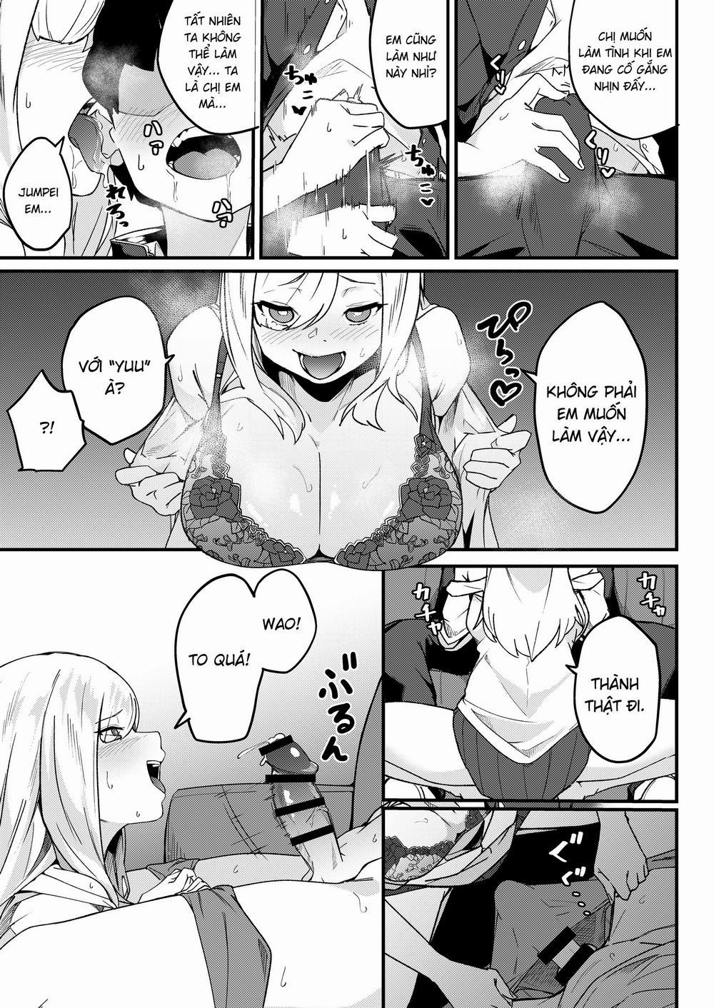 Chị em ghép cặp và cuộc sống tình dục bí mật Oneshot - Có che trang 17