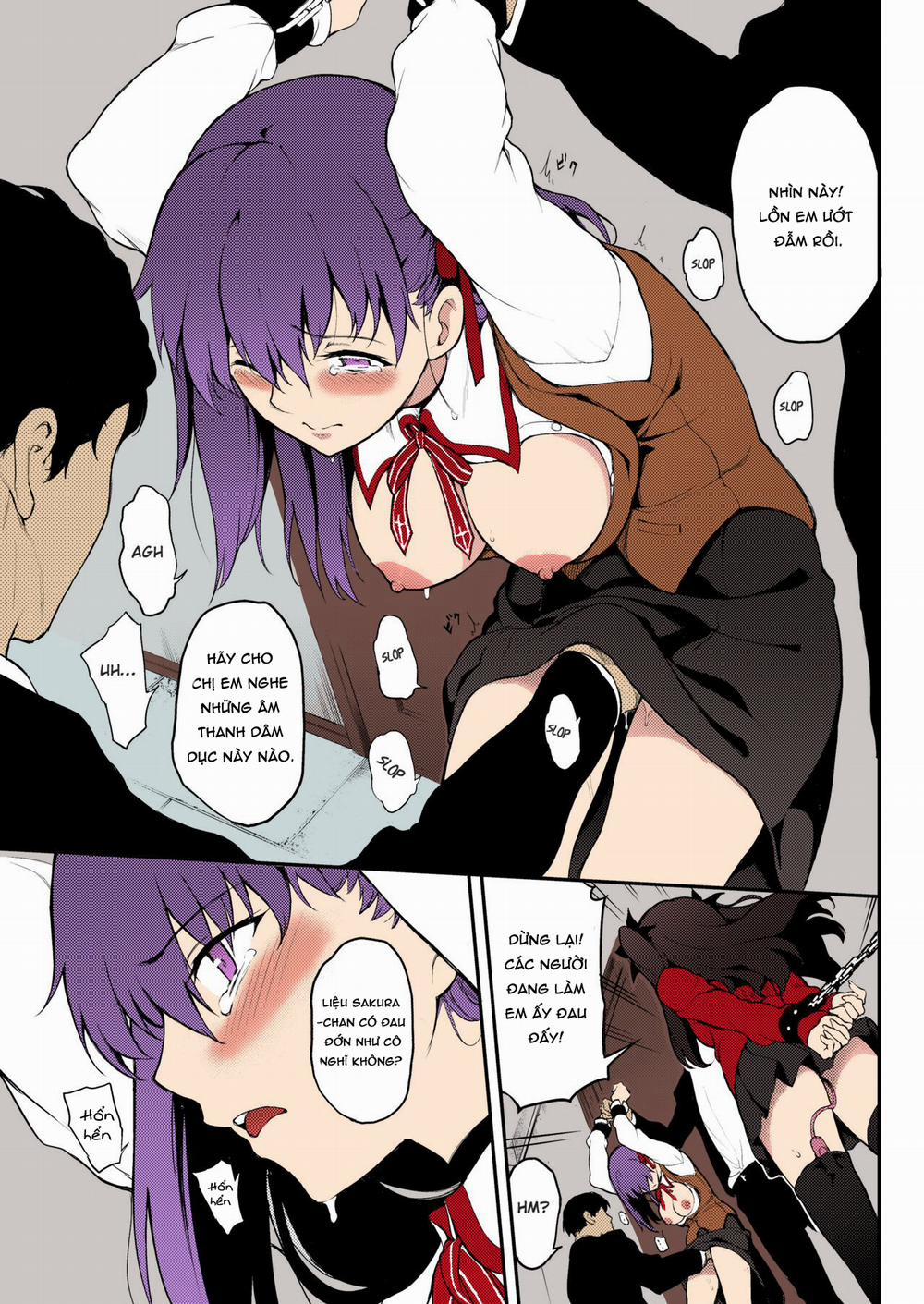 Chị em nhà Tohsaka sa ngã Bản màu trang 11