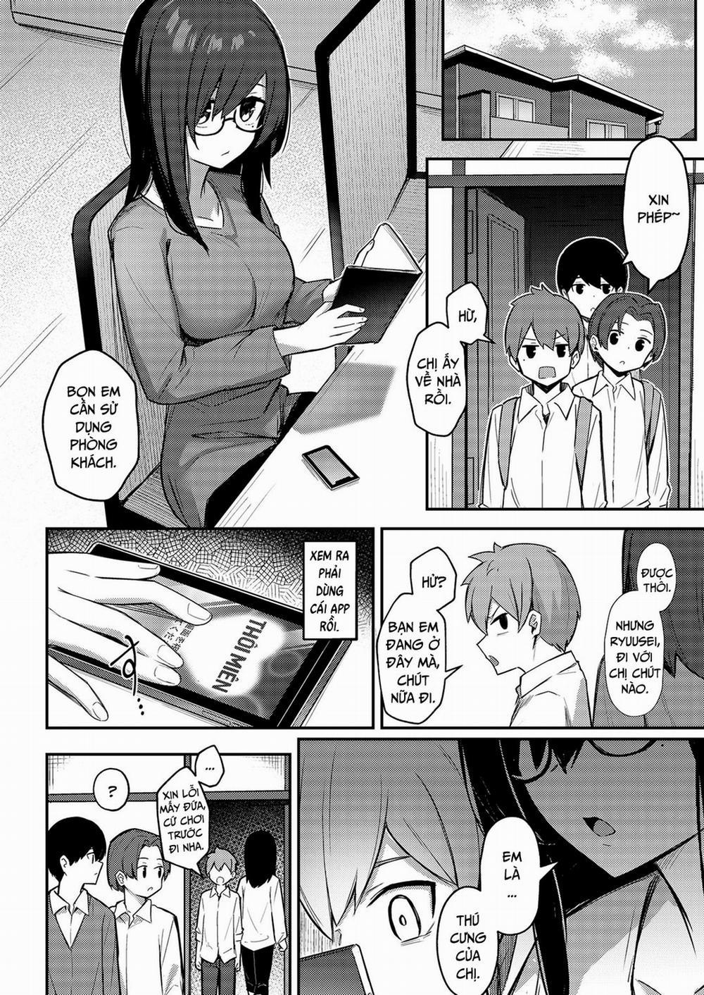 Chị gái ảm đạm thôi miên em trai Oneshot trang 18