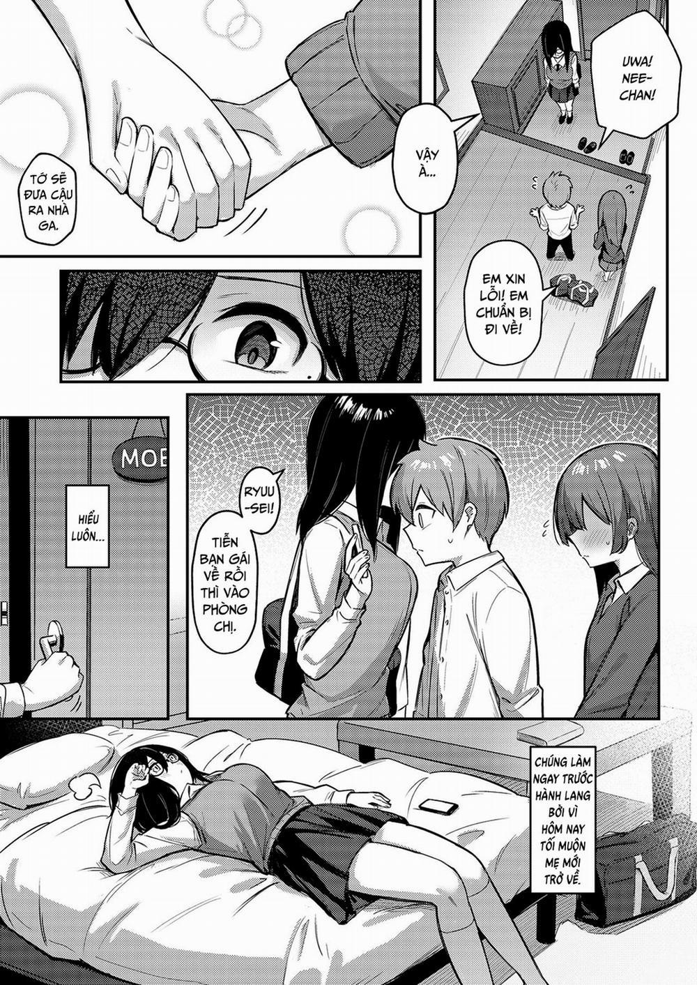 Chị gái ảm đạm thôi miên em trai Oneshot trang 3