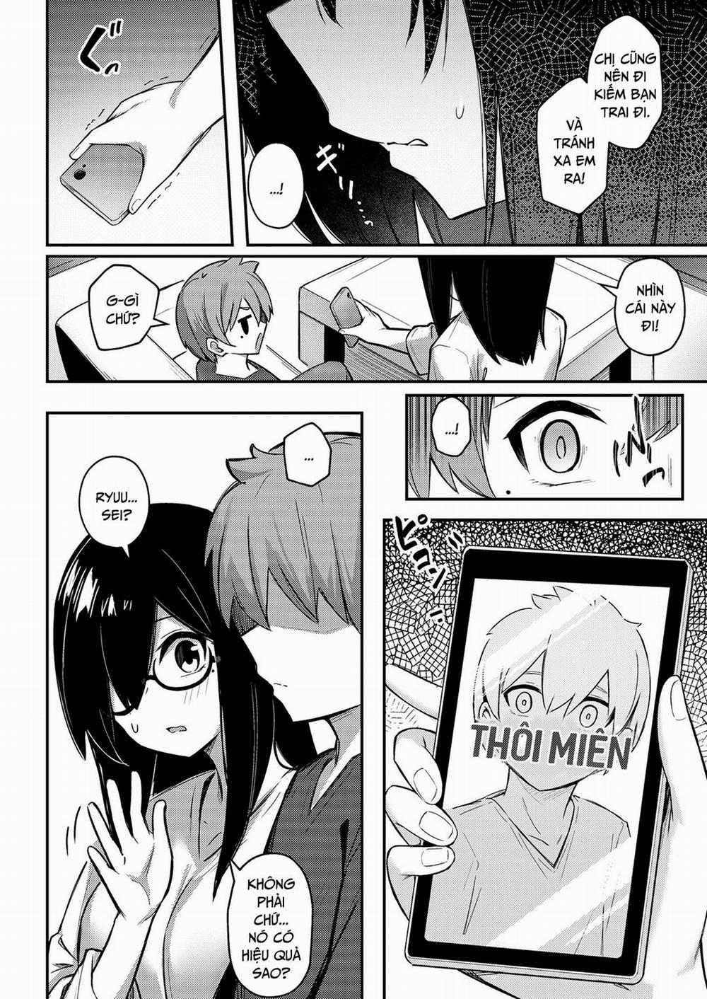 Chị gái ảm đạm thôi miên em trai Oneshot trang 8