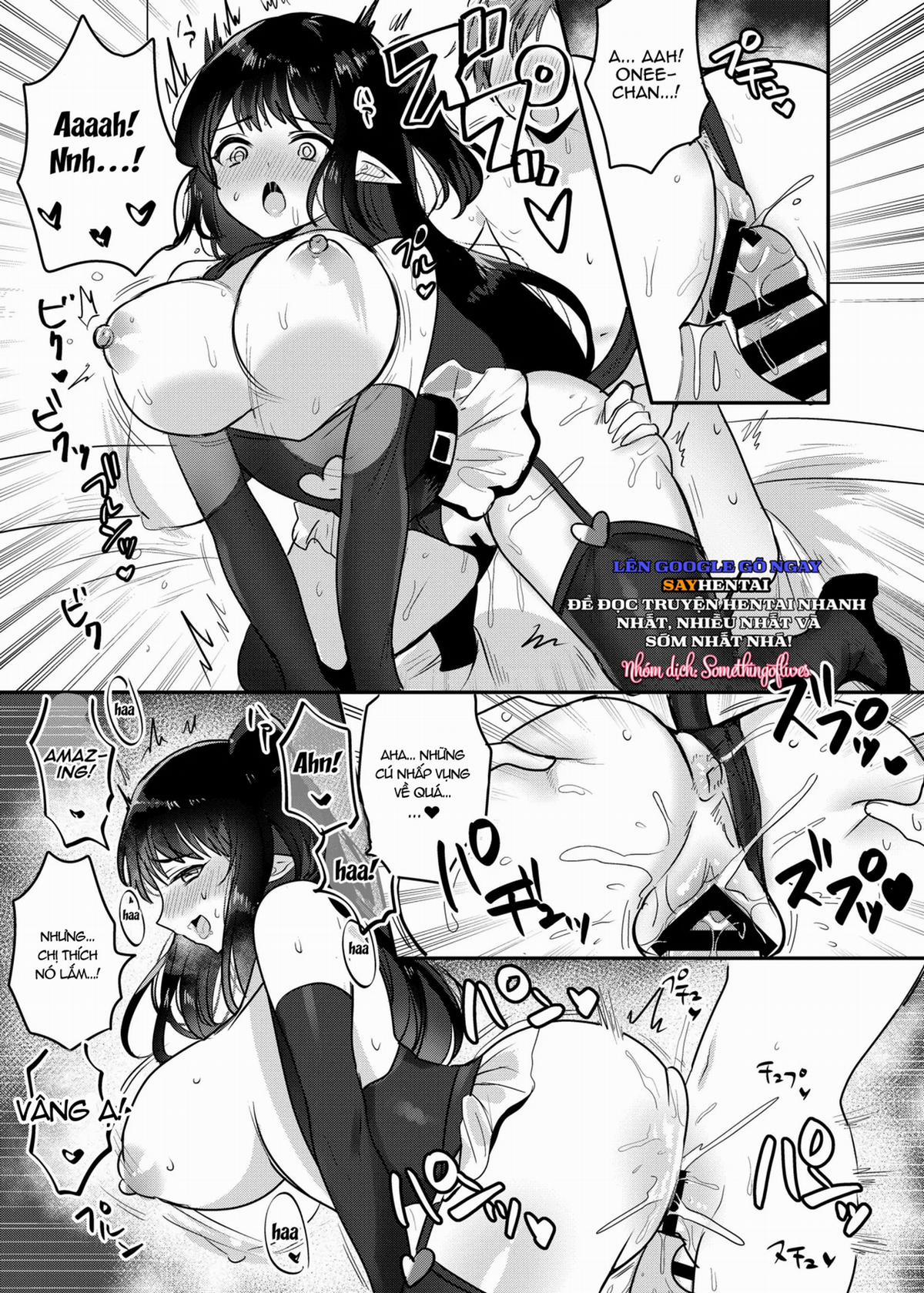 Chị gái là một Succubus dâm đãng. 1 trang 19