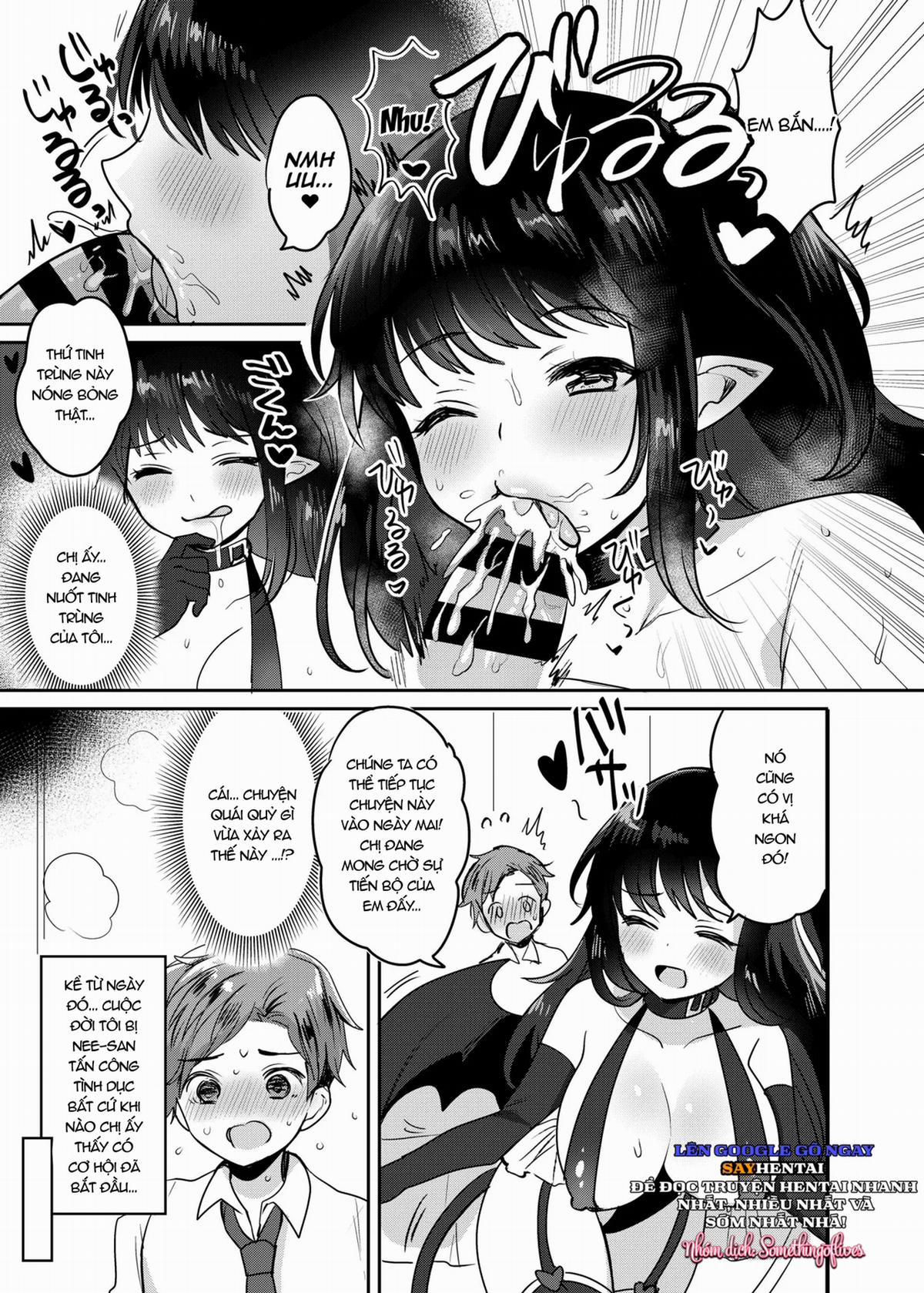 Chị gái là một Succubus dâm đãng. 1 trang 9