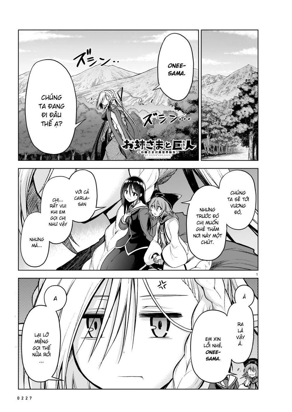 Chị Gái Tôi Và Người Khổng Lồ 5 trang 1