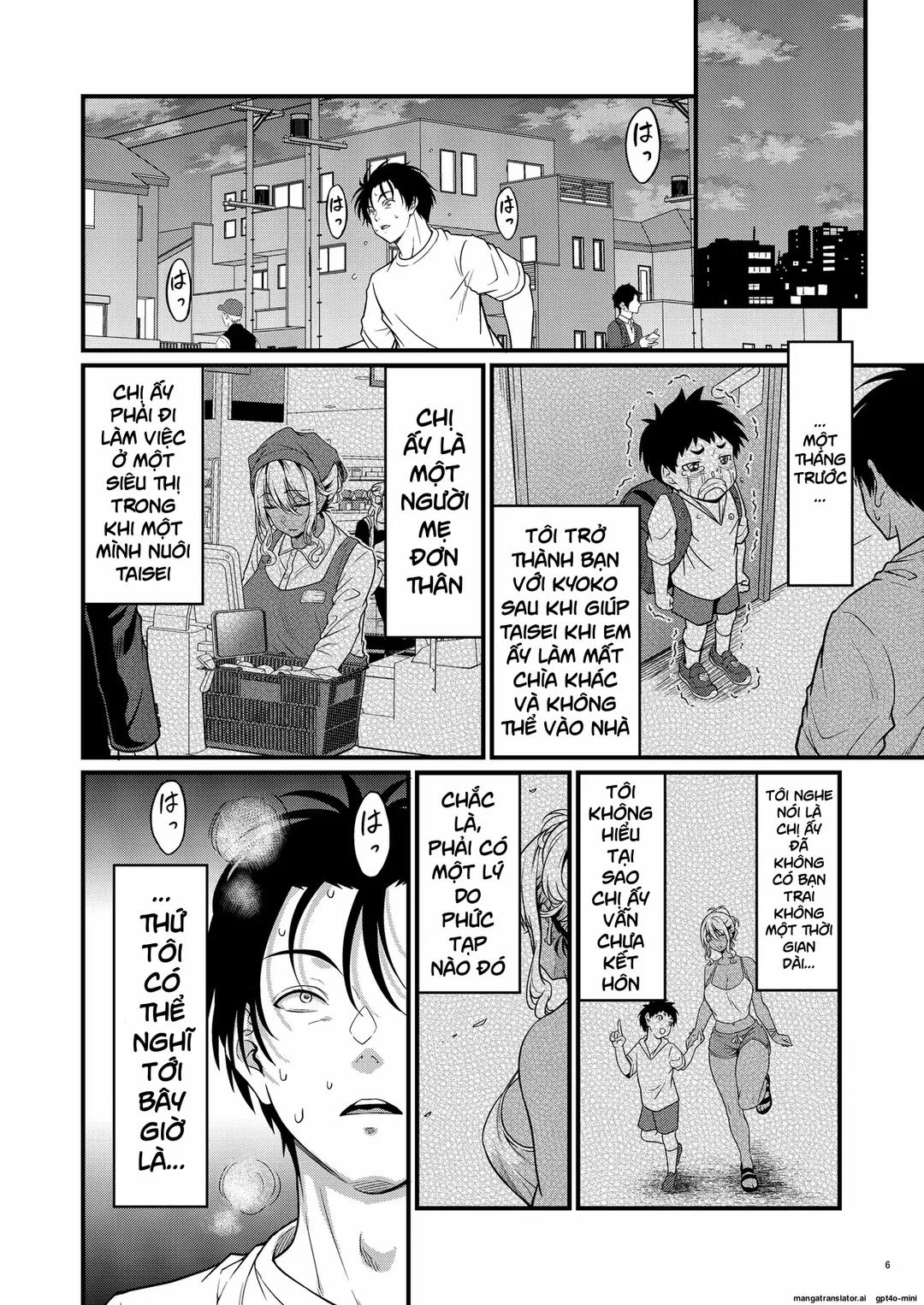 Chị hàng xóm là mẹ đơn thân Oneshot trang 6