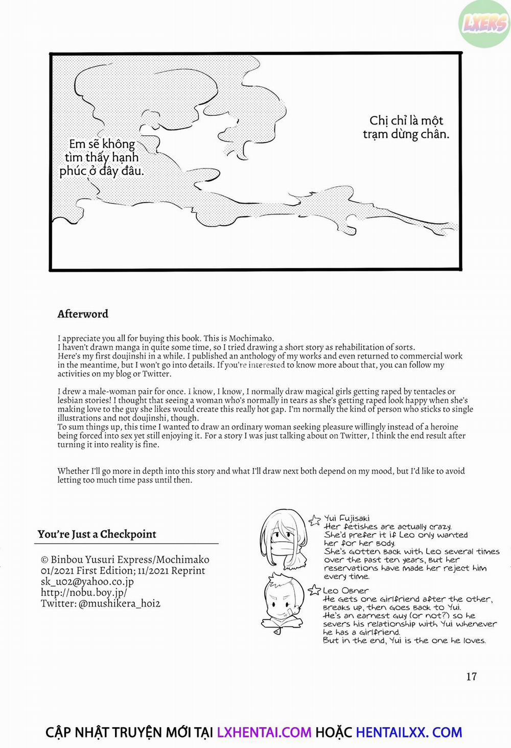 Chị không phải kẻ tội lỗi duy nhất 2 - You are Just a Checkpoint trang 18