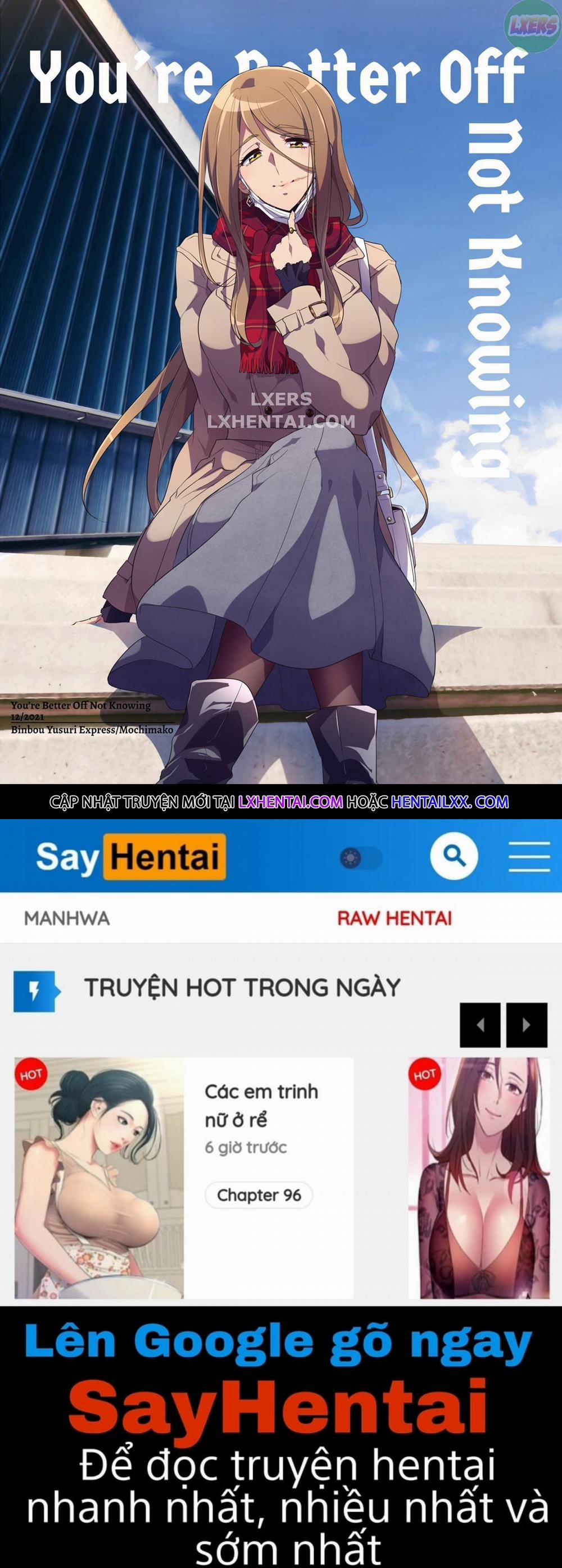 Chị không phải kẻ tội lỗi duy nhất 3 - You are Better off Not Knowing trang 24