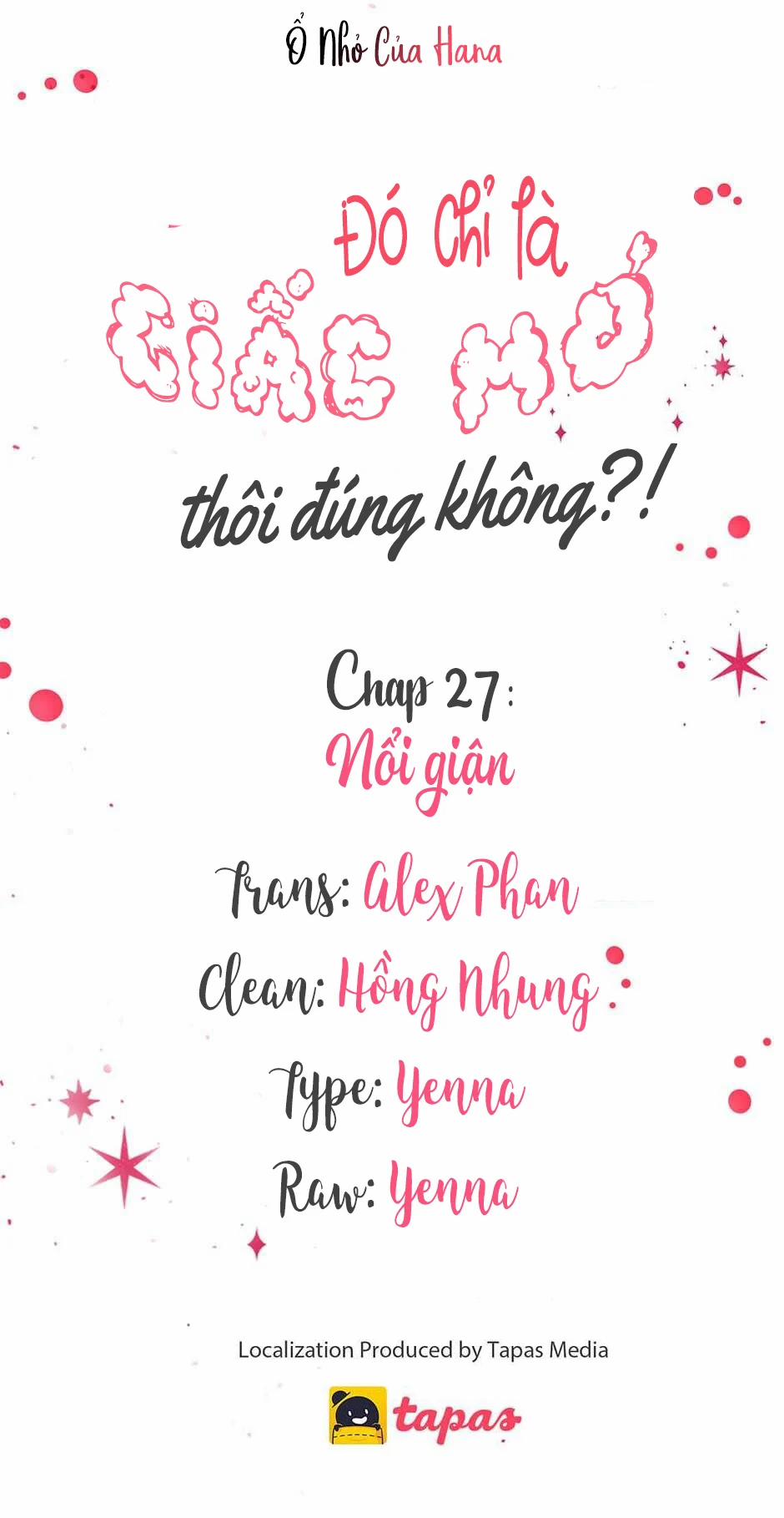 Chỉ Là Giấc Mơ Thôi Phải Không? 27 trang 24