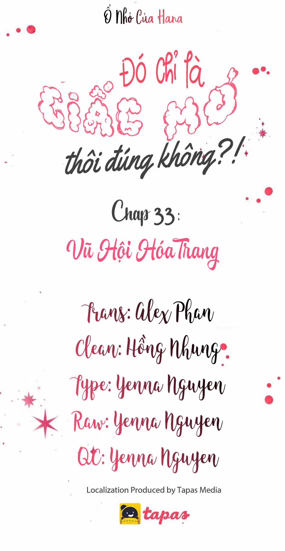 Chỉ Là Giấc Mơ Thôi Phải Không? 33 trang 14