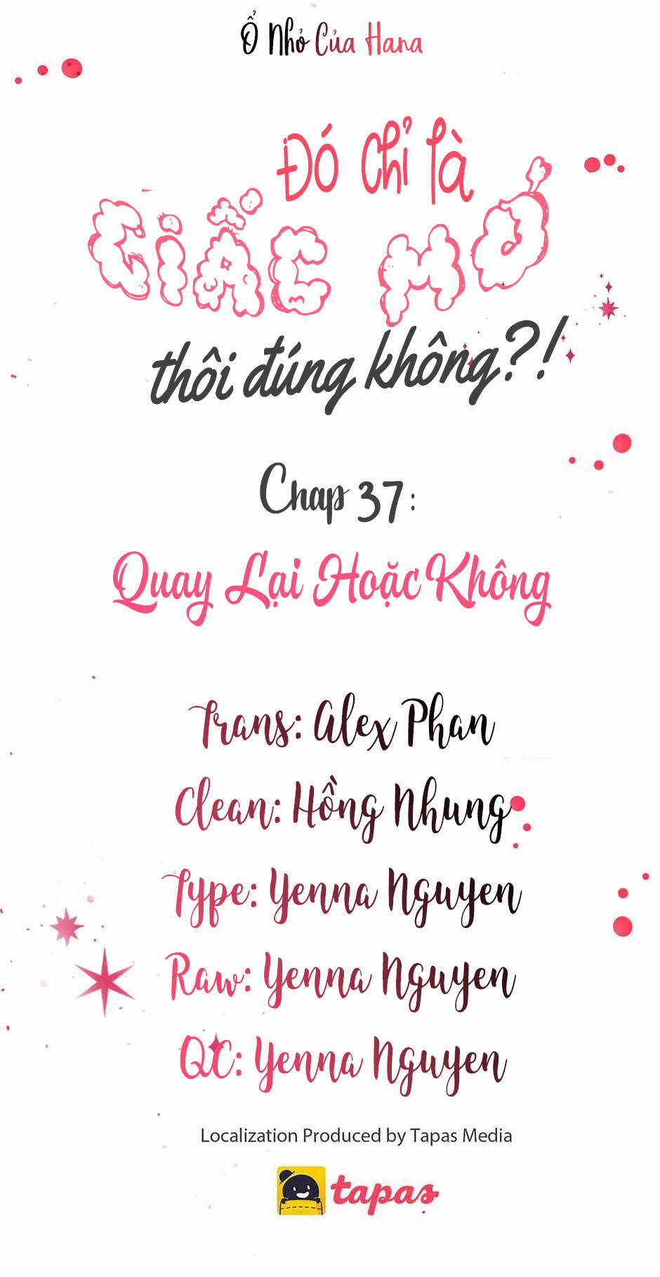 Chỉ Là Giấc Mơ Thôi Phải Không? 37 trang 25