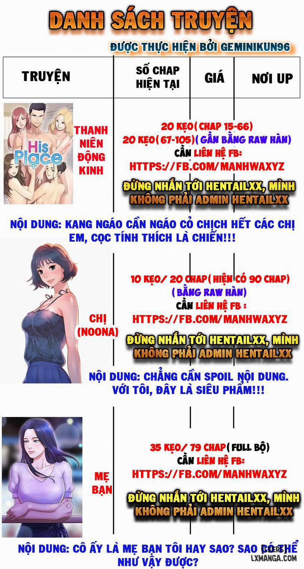 Chị (Noona) 6 trang 0