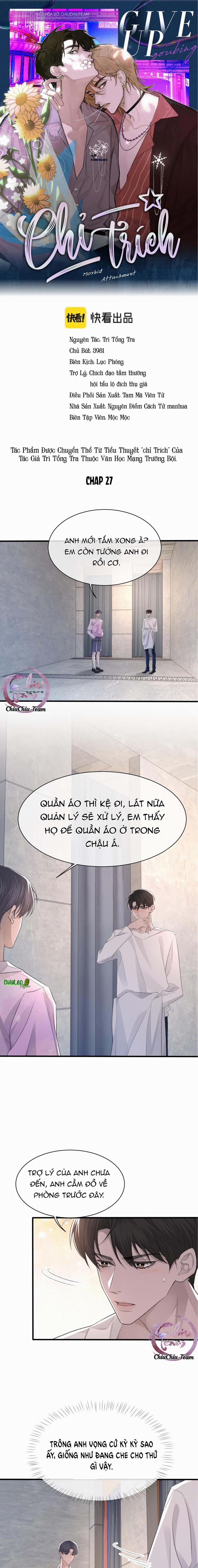 Chỉ Trích – 诟病 27 trang 0