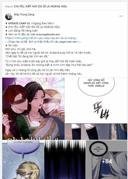 Chị Yêu, Kiếp Này Em Sẽ Là Hoàng Hậu 92.1 trang 44