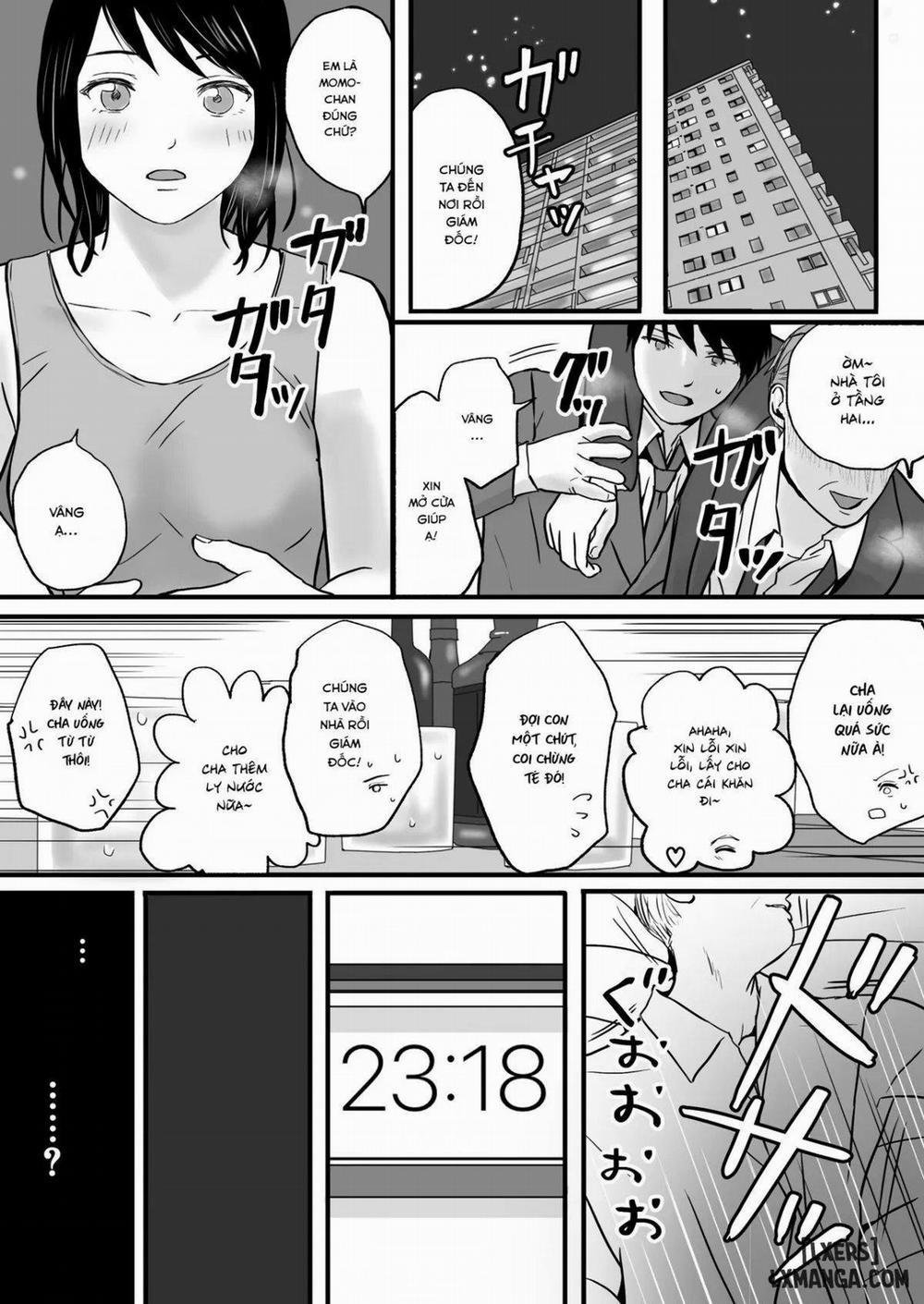 Chichi no Buka wa Watashi o Hadaka ni Shite Yonayona Haitoku Sex o Tanoshimu Oneshot trang 10