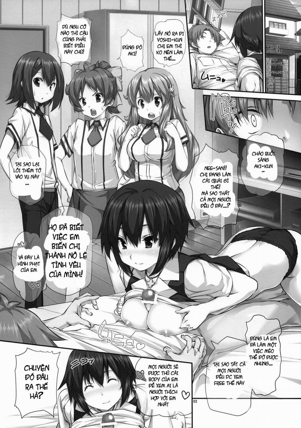 Chichi to Bust to Oppaichuu 2 (Baka To Test To Shoukanjuu) Oneshot trang 1