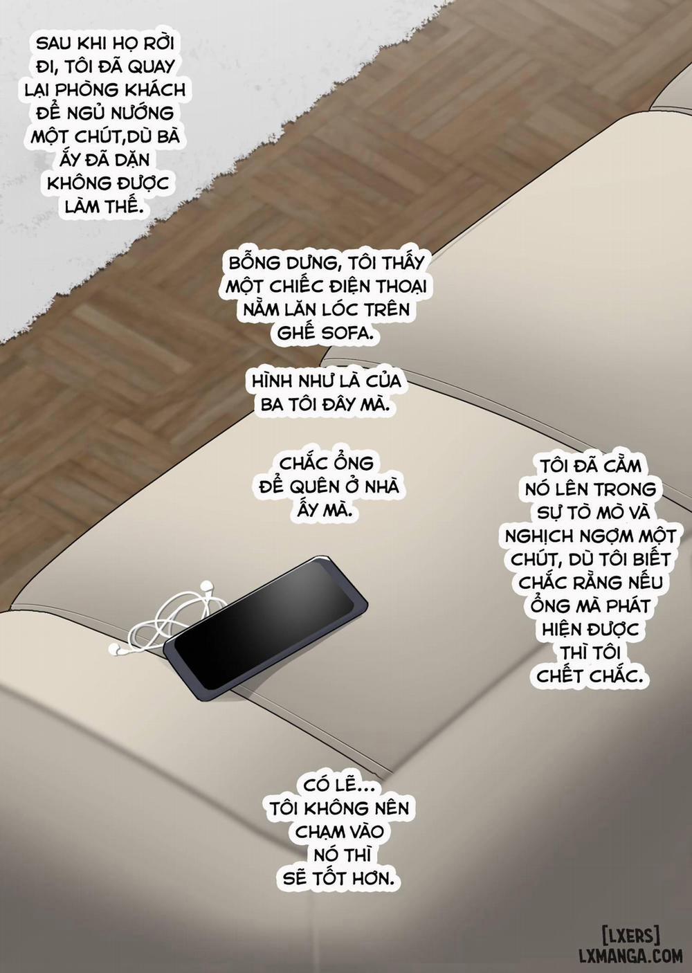 Chichi wa Hisoka ni Homestay Saki ni Haha o Nejikoma seteit Oneshot trang 1