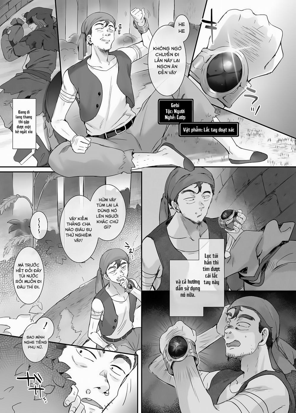 Chiếc vòng tay đánh cắp cơ thể! Oneshot trang 1