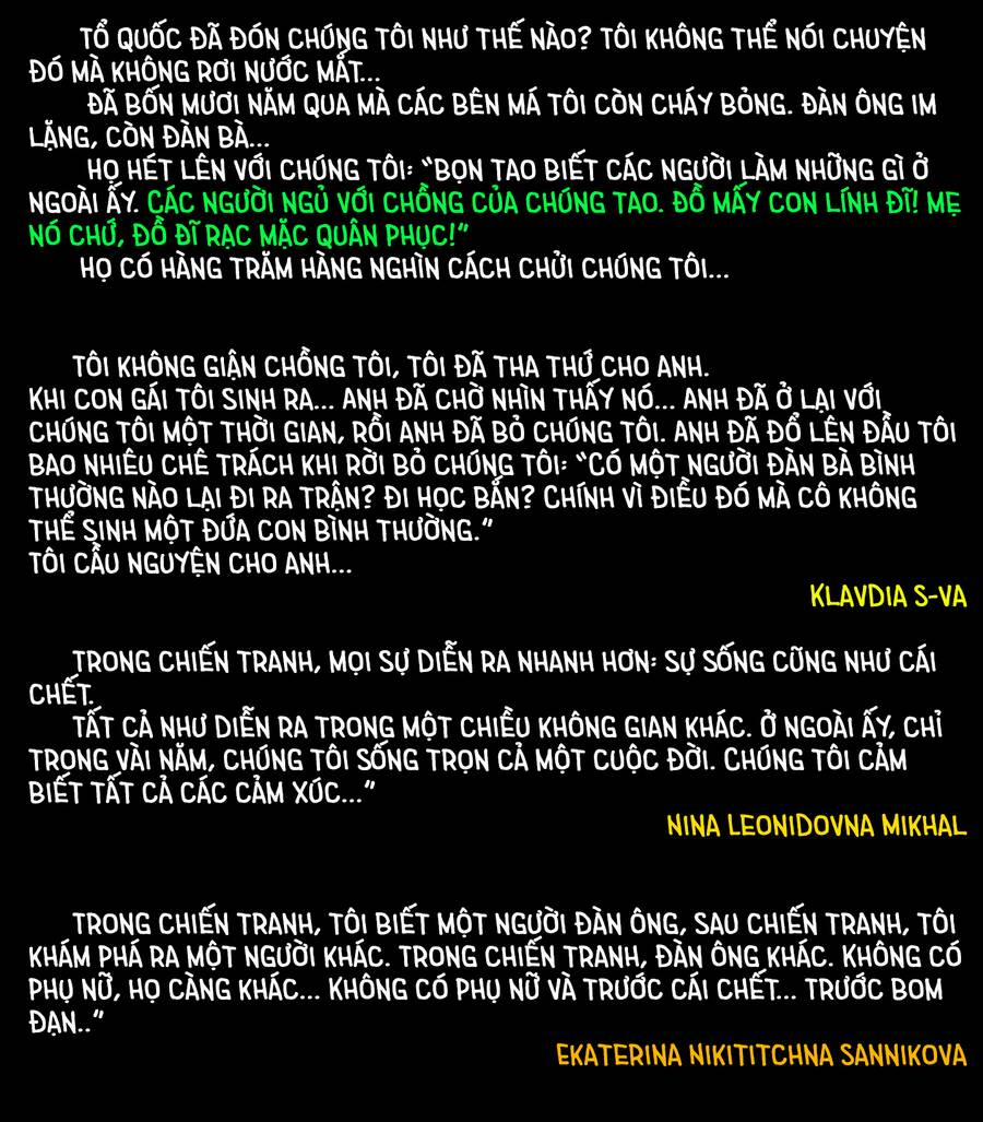 Chiến Tranh Không Có Một Khuôn Mặt Phụ Nữ 20.2 trang 18