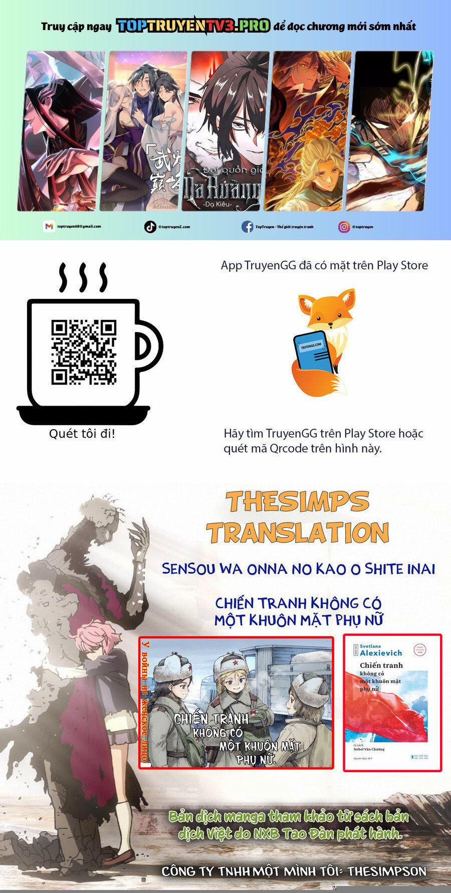 Chiến Tranh Không Có Một Khuôn Mặt Phụ Nữ 25 trang 0