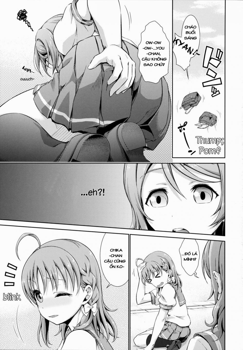 Chika-chan no Karada de Onanie o Shite Miyousoro (Love Live! Sunshine) Oneshot trang 4