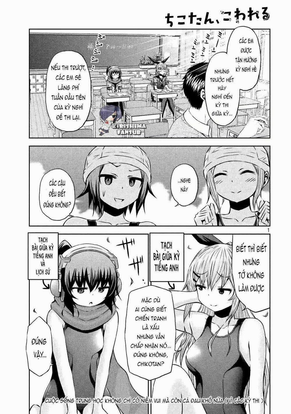 Chiko-Tan, Kowareru 28 trang 3