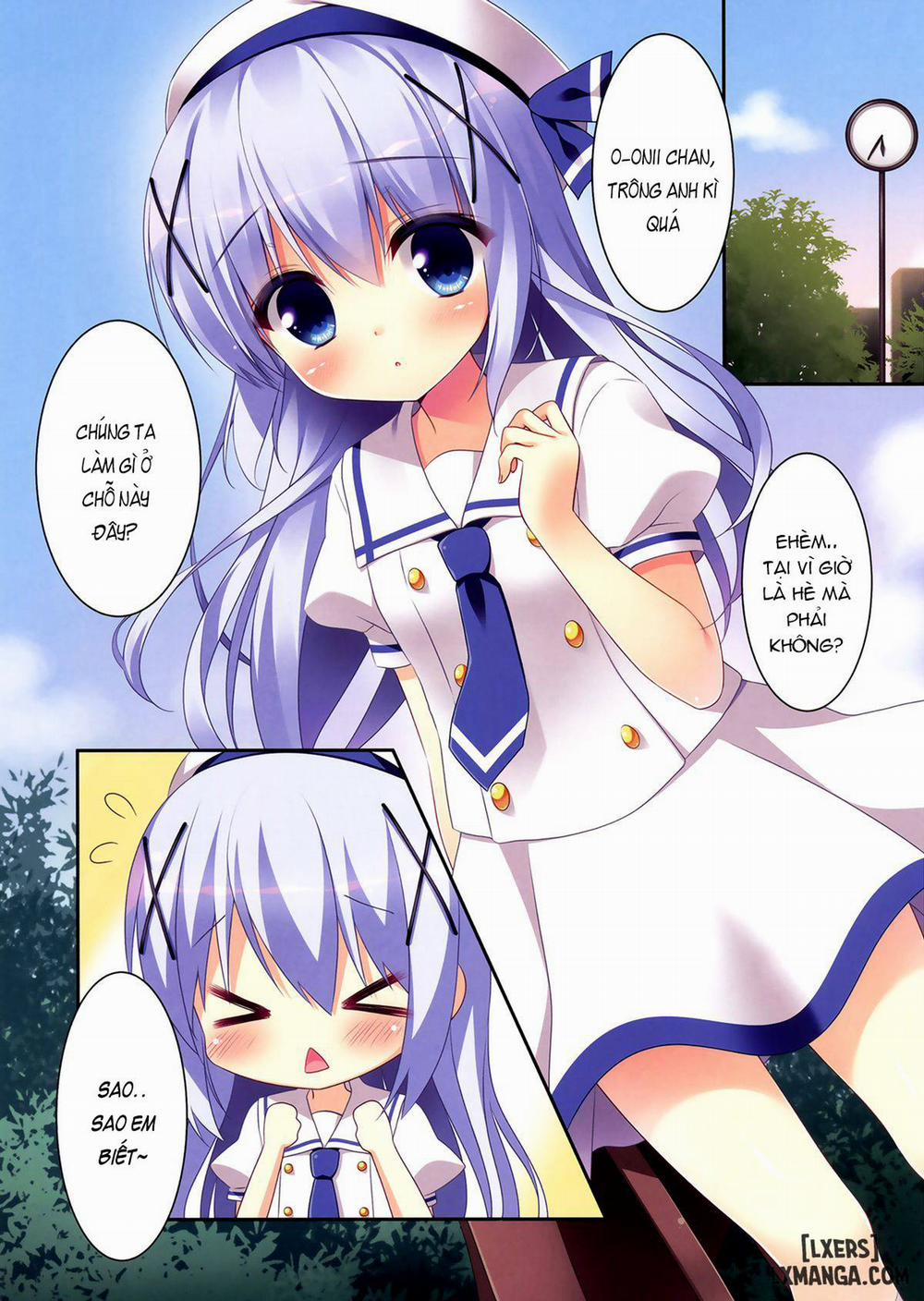 Chino-chan to Natsukaze Oneshot trang 3