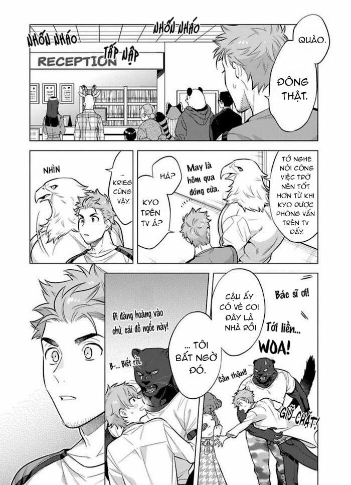 Chờ Bình Minh Lên Trong Vòng Tay Của Quái Thú 5.1 trang 9