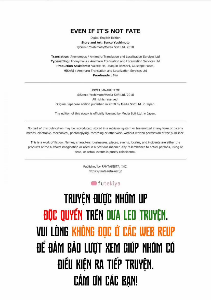 Cho Dù Không Là Định Mệnh 3 trang 26