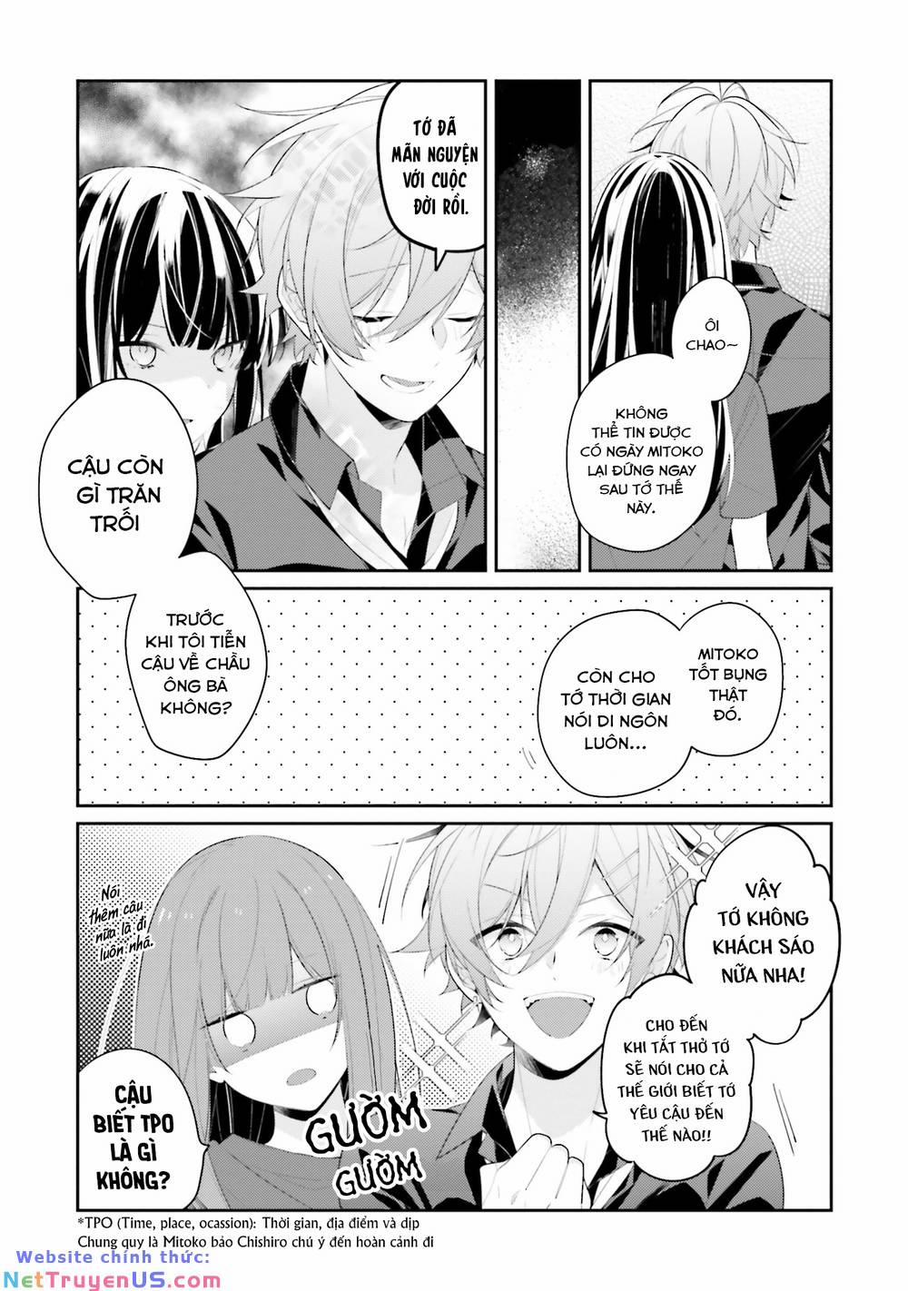 Cho Dù Tôi Có Chết, Tôi Cũng Sẽ Không Chọn Cậu 20 trang 5