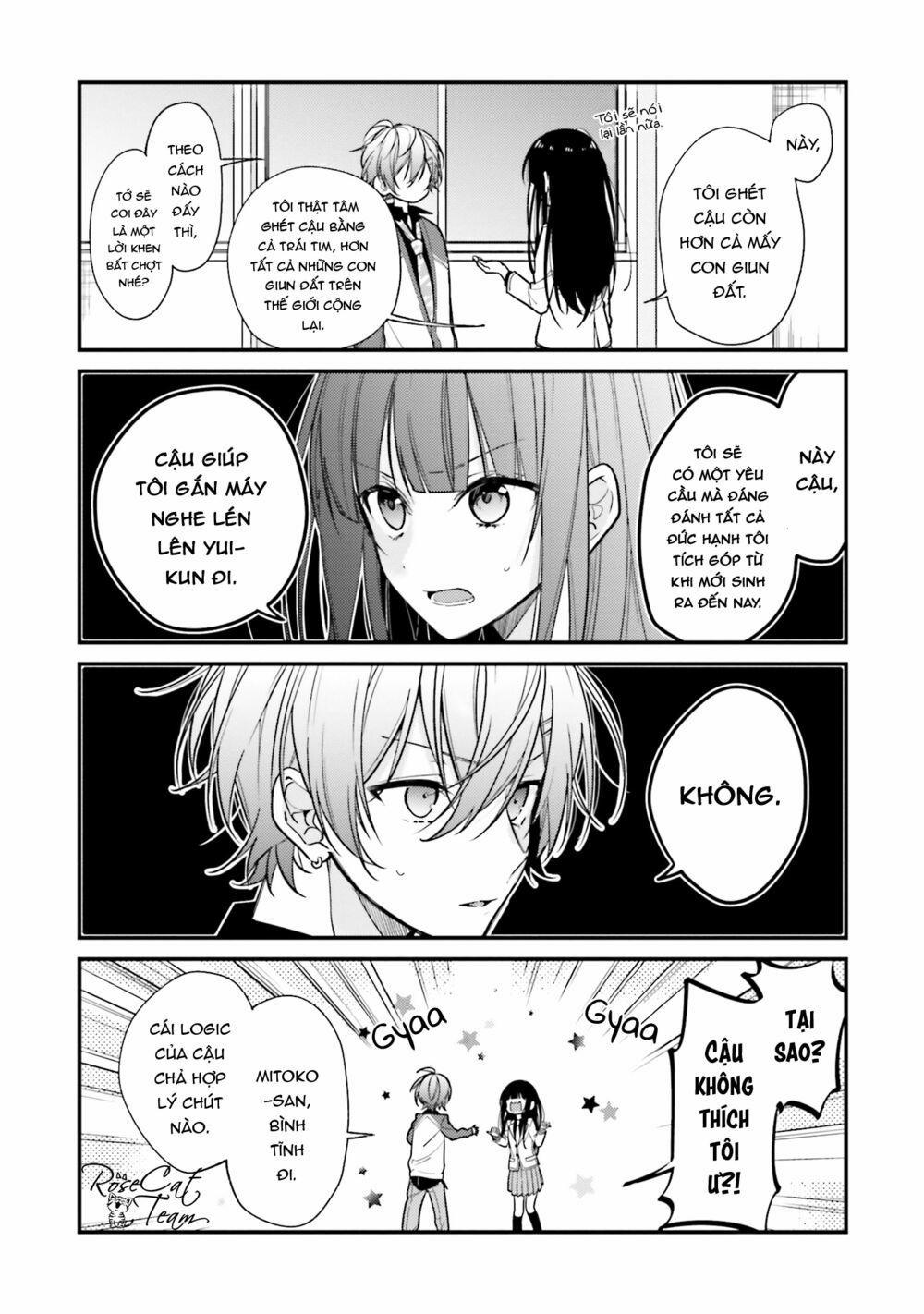 Cho Dù Tôi Có Chết, Tôi Cũng Sẽ Không Chọn Cậu 4 trang 10