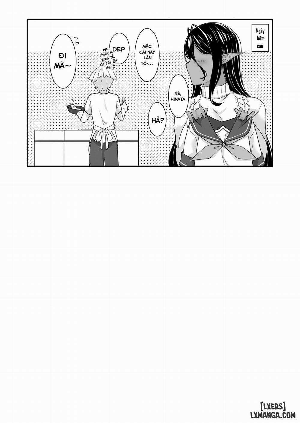 Chotto dake Ai ga Omoi Dark Elf ga Isekai kara Oikakete Kita 4 Oneshot. trang 36