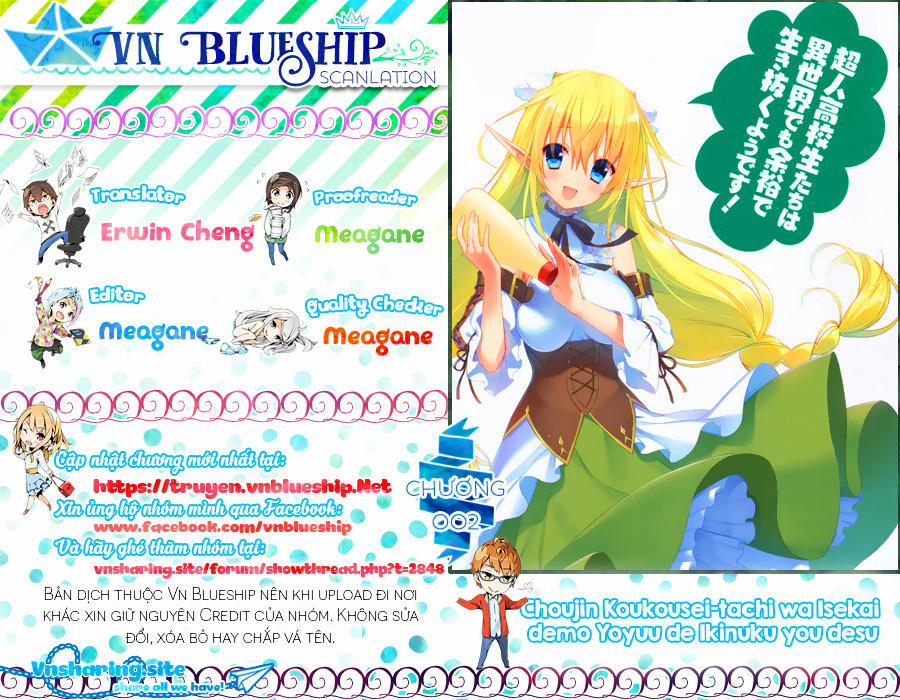 Choujin Koukousei-Tachi Wa Isekai Demo Yoyuu De Ikinuku You Desu 2 trang 0