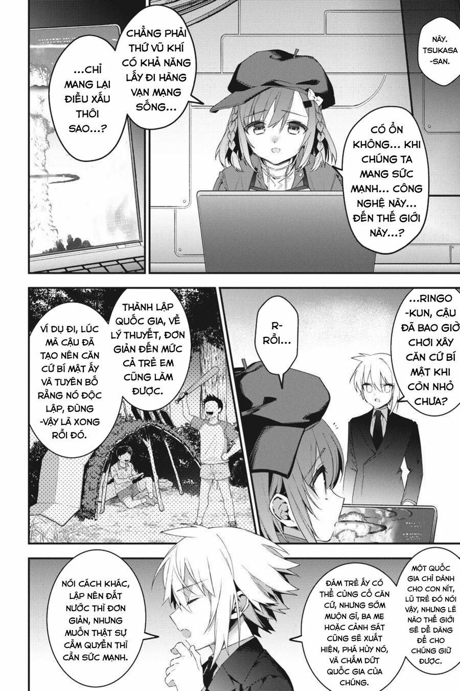 Choujin Koukousei-Tachi Wa Isekai Demo Yoyuu De Ikinuku You Desu 44 trang 12