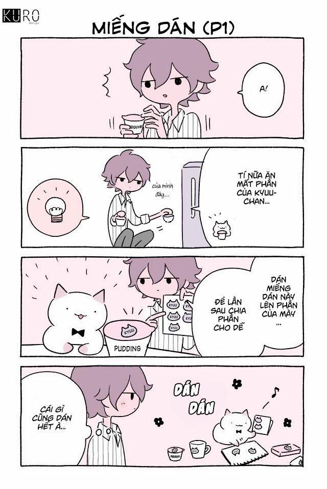 Chú Mèo Kỳ Diệu Kyuu-Chan 0 0 Miếng Dán (P1) trang 1