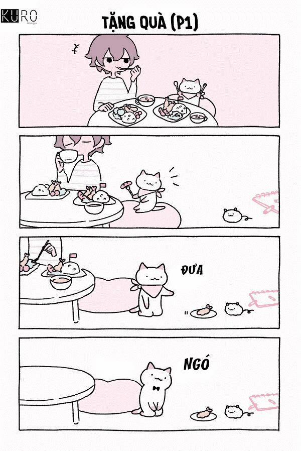 Chú Mèo Kỳ Diệu Kyuu-Chan 0 0 Tặng Quà (P1) trang 1