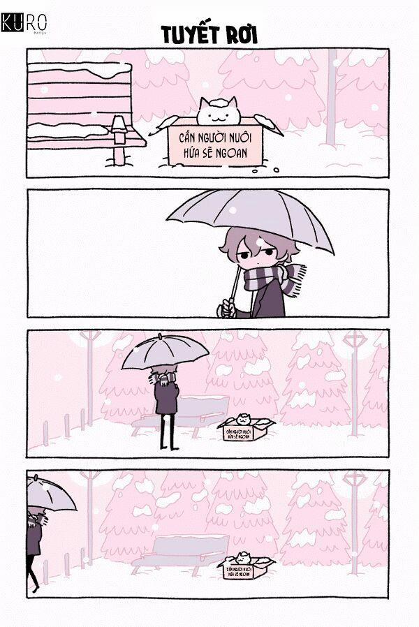 Chú Mèo Kỳ Diệu Kyuu-Chan 0 0 Tuyết rơi trang 1